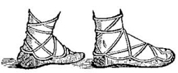 Обувь в греческом стиле - какая она в